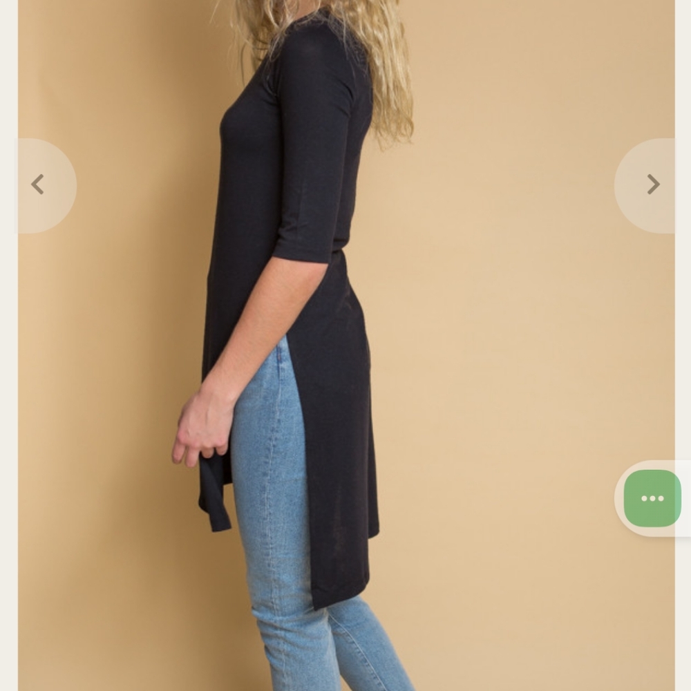 JUST Female Burgundy Long Sweater - Size M